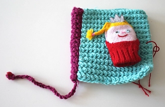 Kreativbeitrag gehäkeltes Buch&nbsp;&copy;&nbsp;Marion Fitz